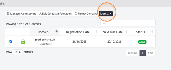 Domain Auto-Renew 2